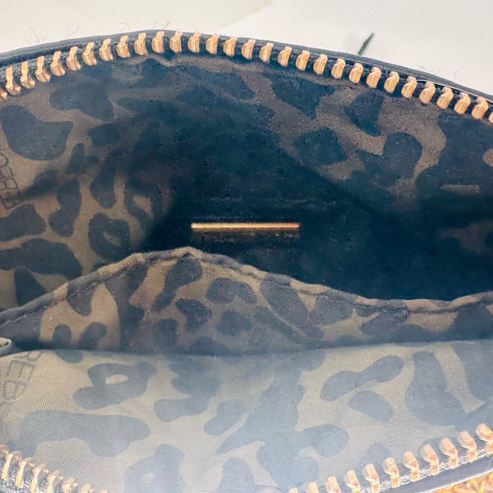 Rebecca Minkoff Black Leather Crossbody Bag w/ Gold Hardware - Picture 9 of 12